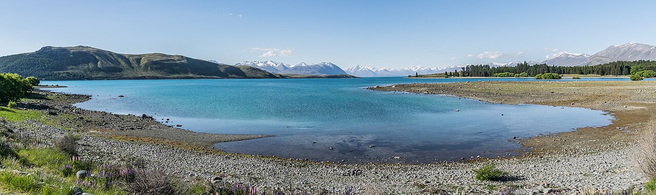 新西兰蒂卡波湖全景